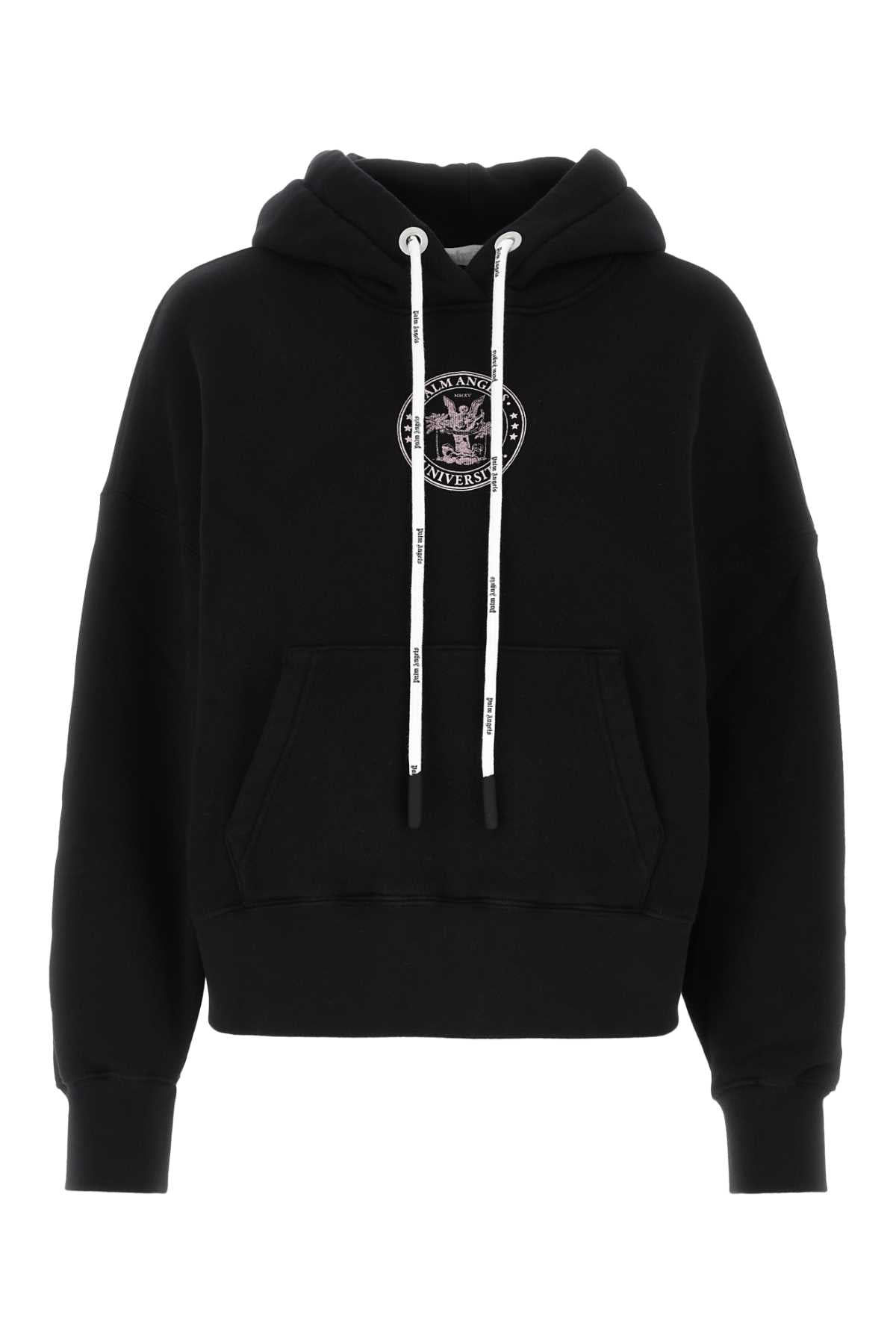 Logo-Embroidered Sweatshirt — Black