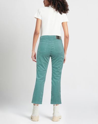 Woman Pants Emerald green