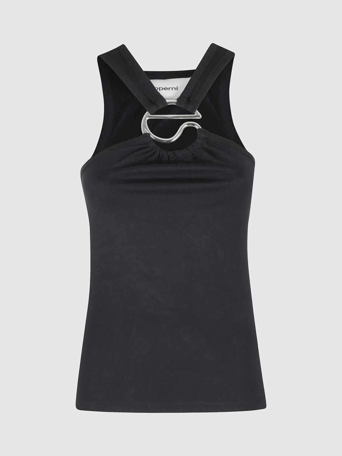 Top Woman color Black