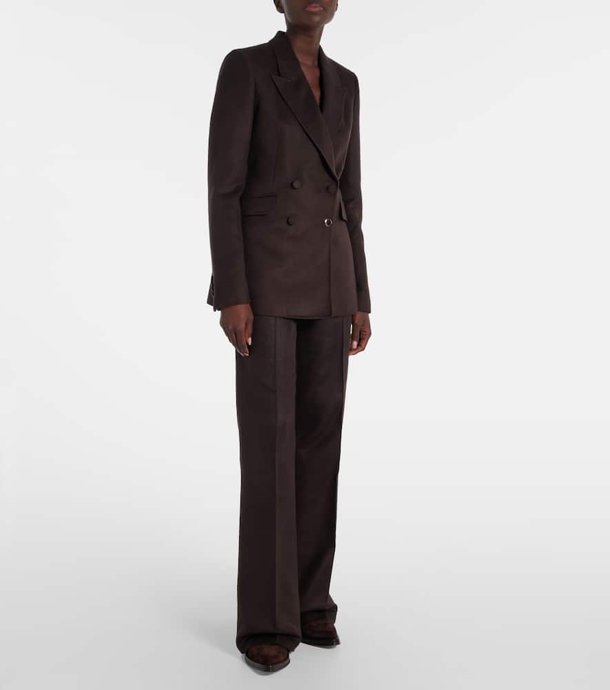 Stephanie silk blazer