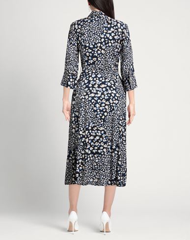 Woman Midi dress Midnight blue Size 12 Viscose