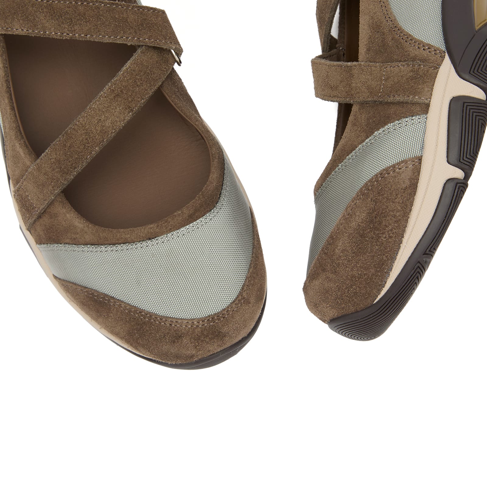 Women's Sweetheart Dress Sneakerinas Silvergreen