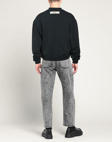 Man Sweatshirt Charcoal Size L Cotton