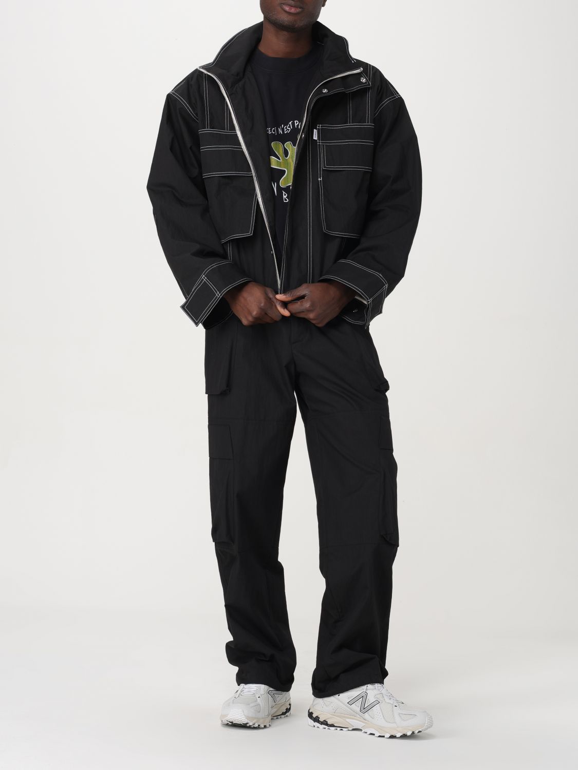 Jacket Men color Black