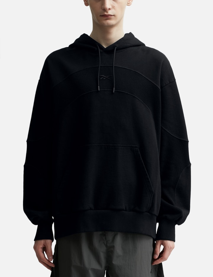 Waffle Pattern Hoodie