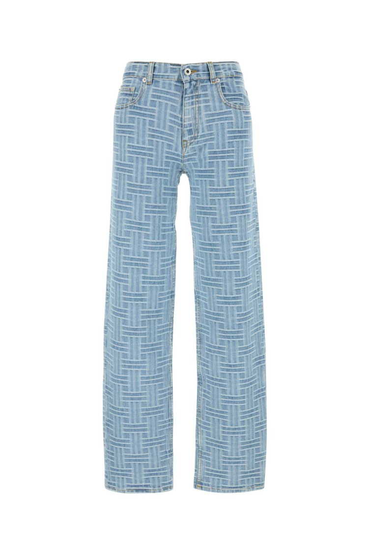 Embroidered Denim Jeans