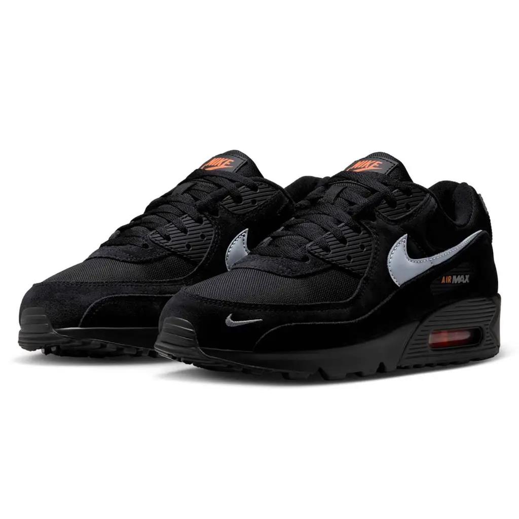 Nike Unisex Air Max 90 Men’s Trainers Black/Orange