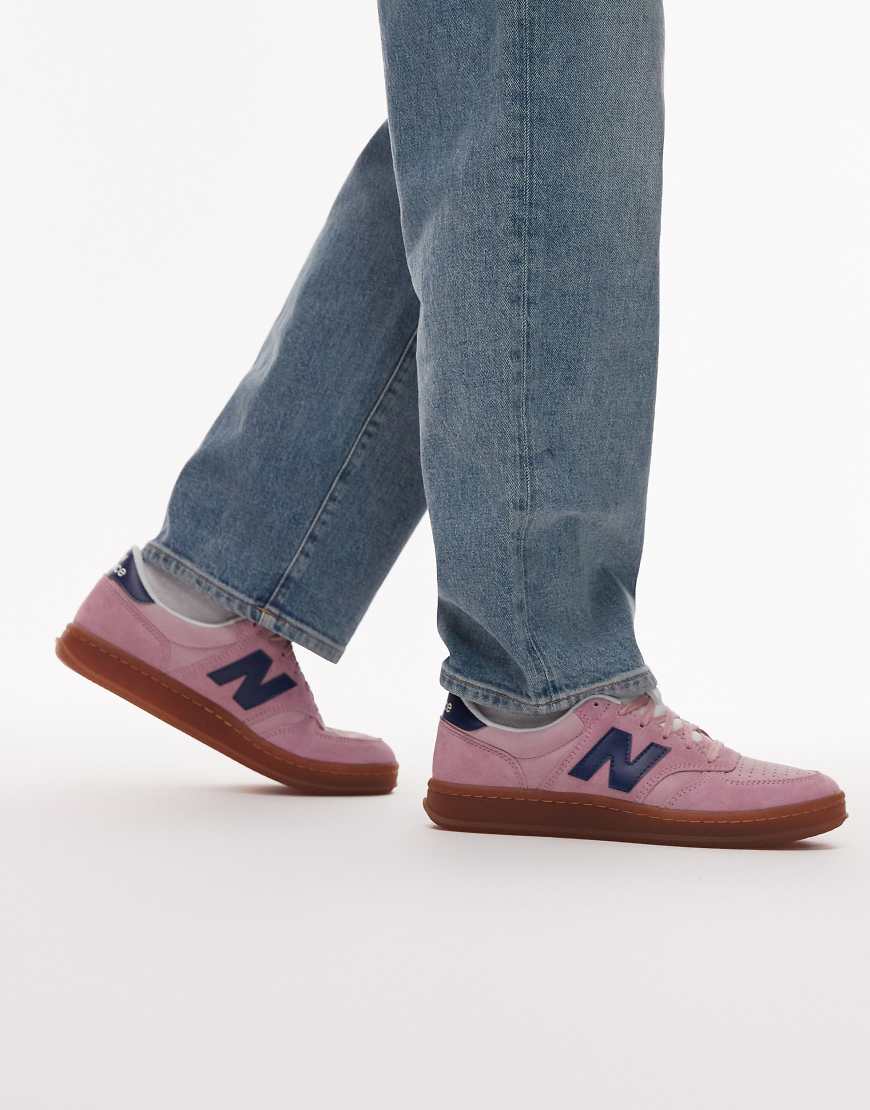 CT500 trainers in pink and navy