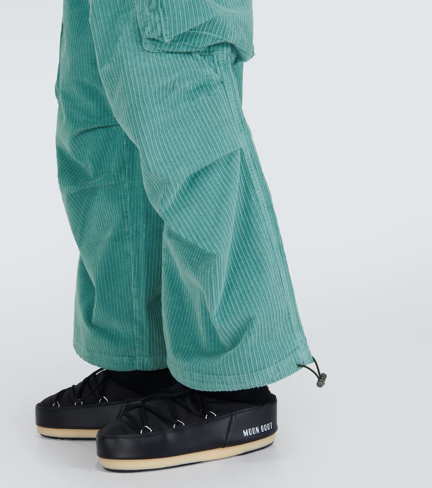 Alanui Velvet corduroy cargo pants