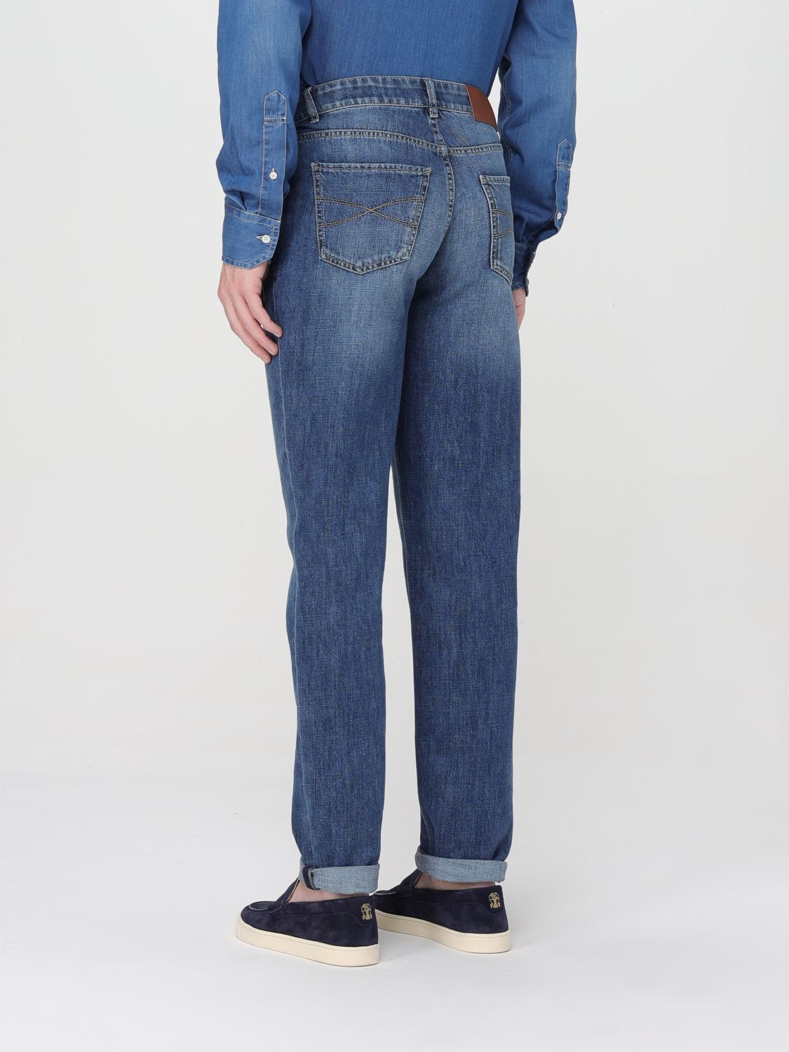 Jeans Men color Blue 1