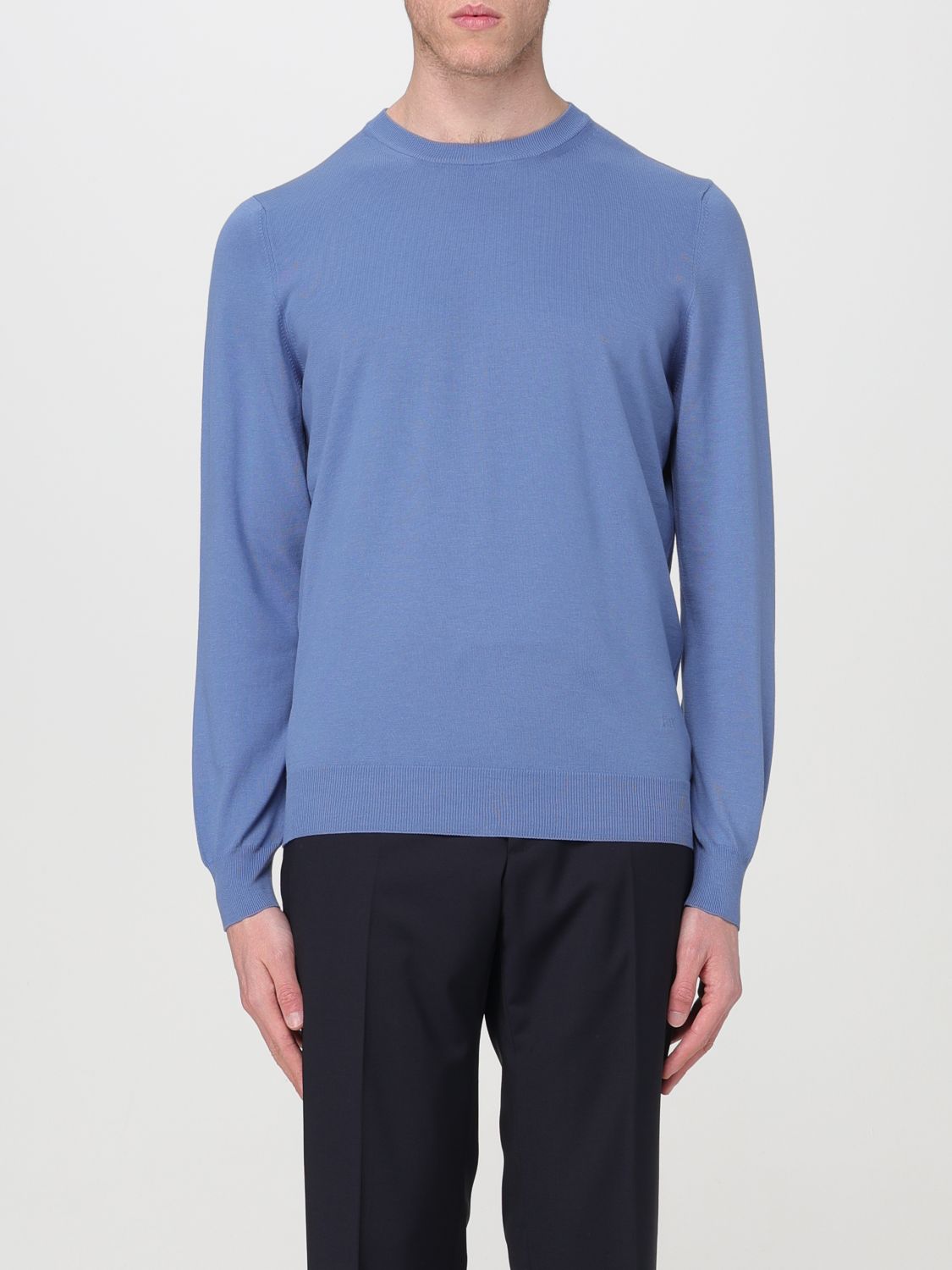 Sweatshirt Men color Sky
