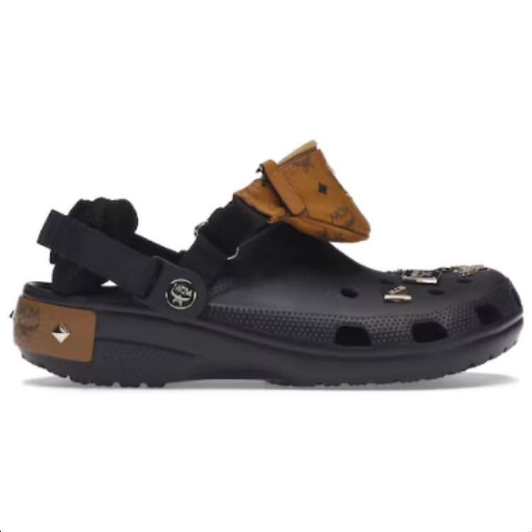 X MCM Classic Clogs 'Black Tan'