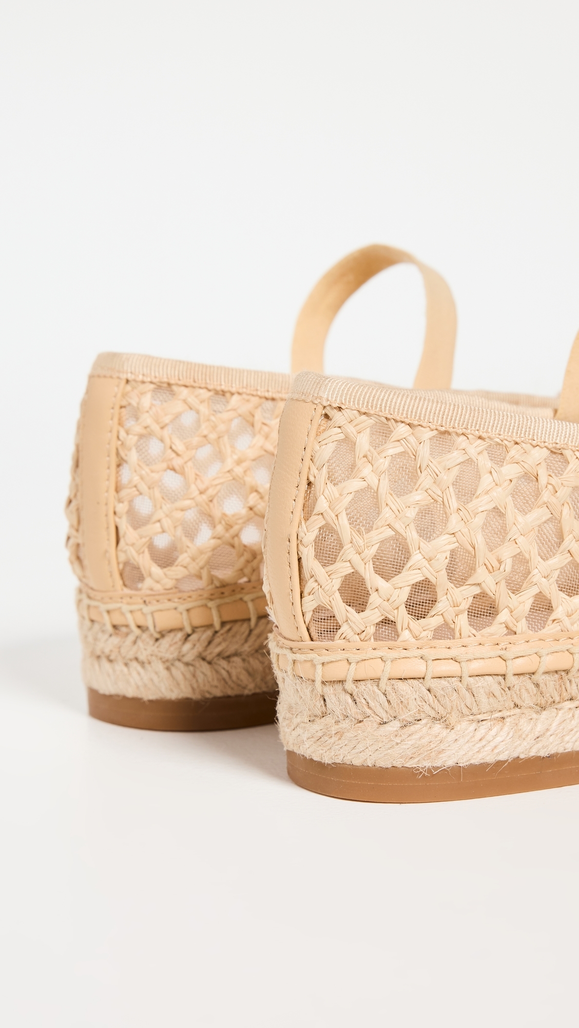 Kayla Soft Ballet Espadrilles Natural