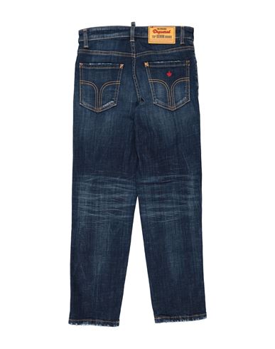 Kid Boy Jeans Blue Size 12 Cotton, Elastane
