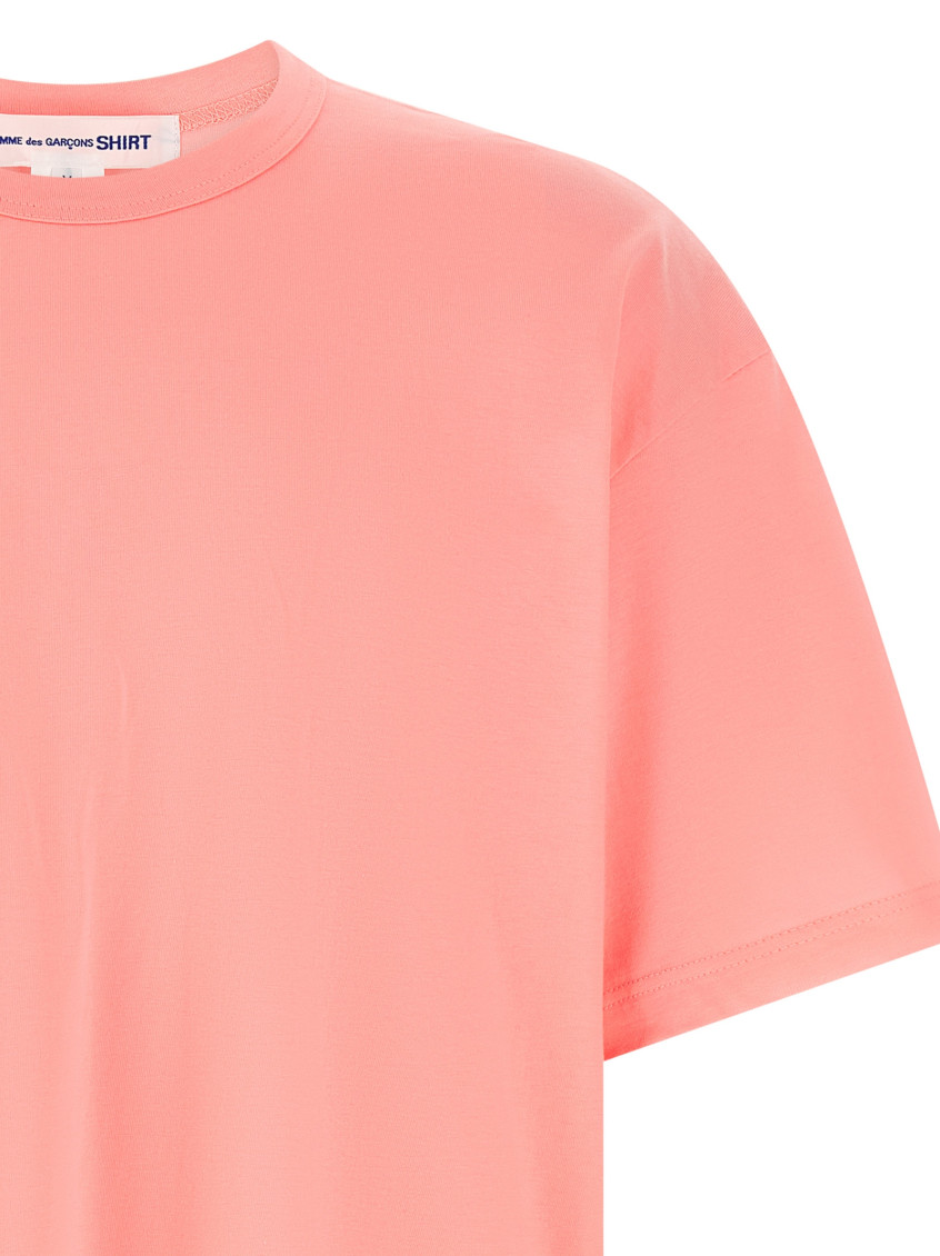 Pink Logo Print T-shirt