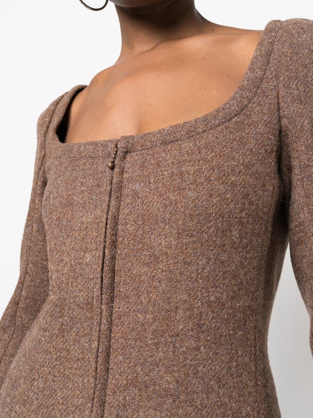 Veste à ajustement avant de Véronique Leroy