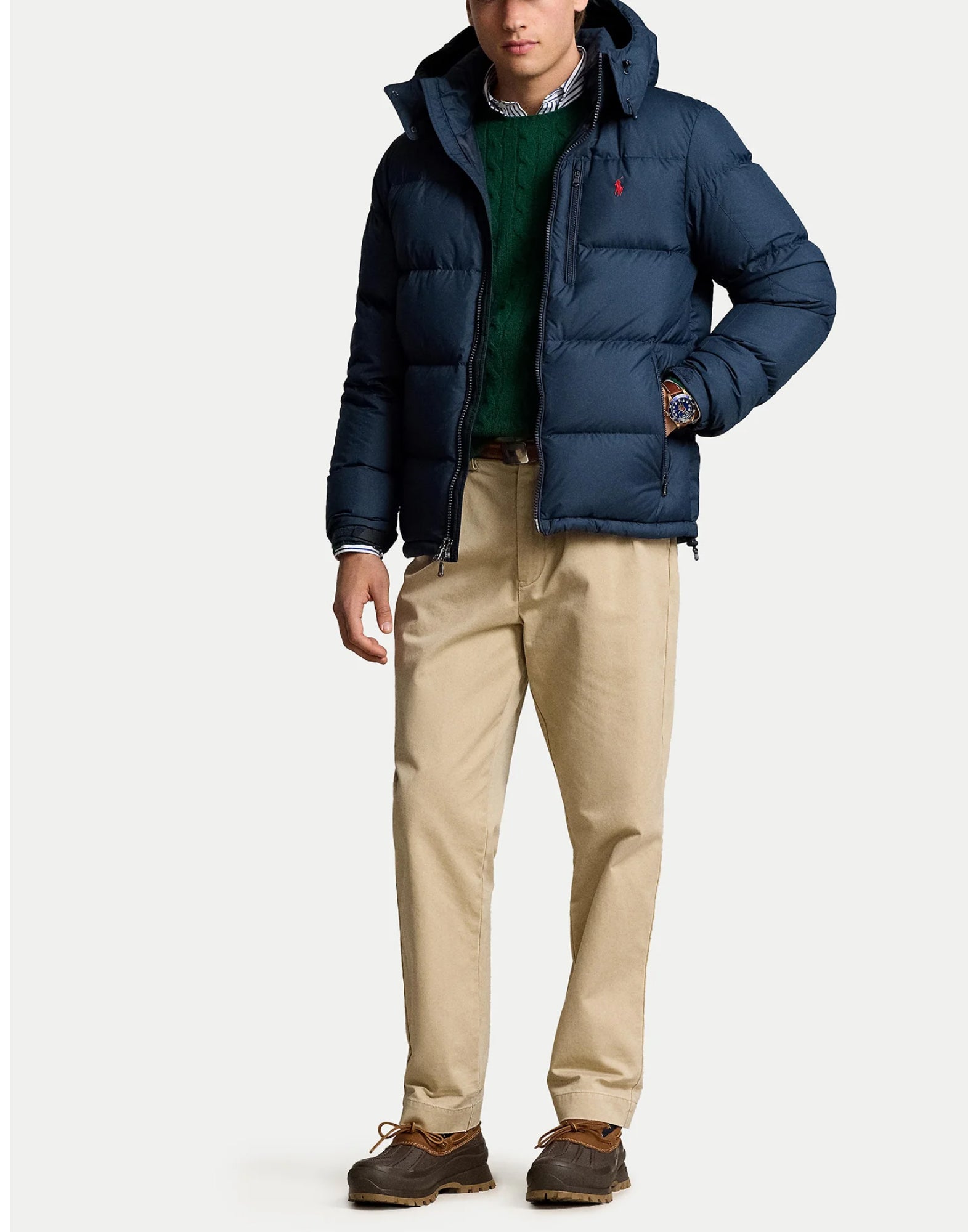 El Down Jacket — Blue