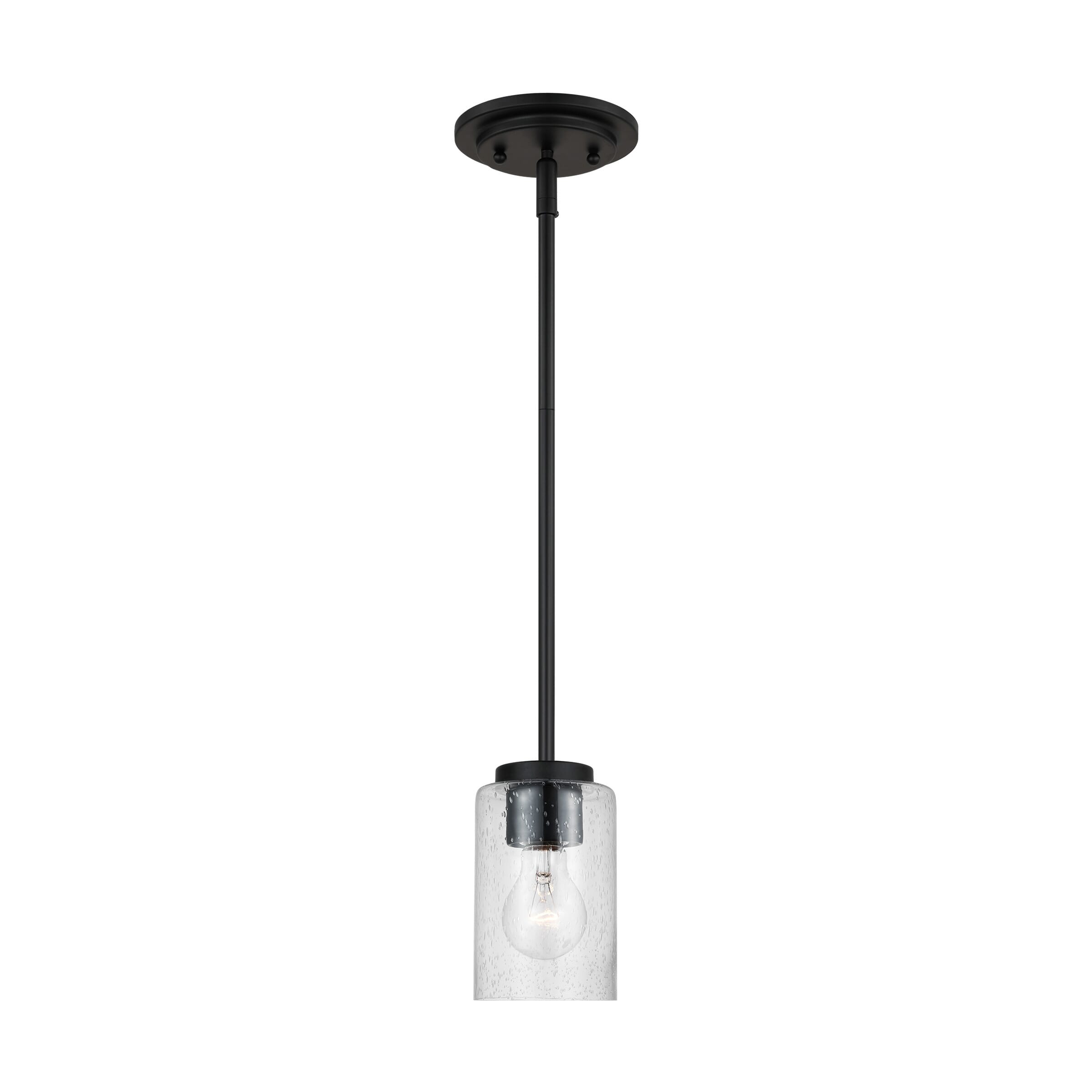 Oslo Mini Pendant in Midnight Black