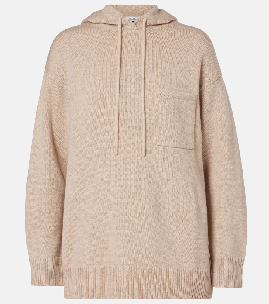 Liana wool and cashmere hoodie
