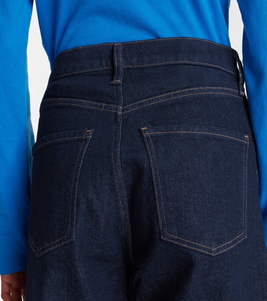 Ren high-rise wide-leg jeans