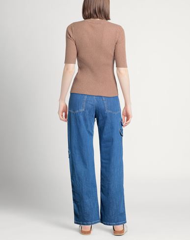 Woman Jeans Blue Size S Cotton, Elastane