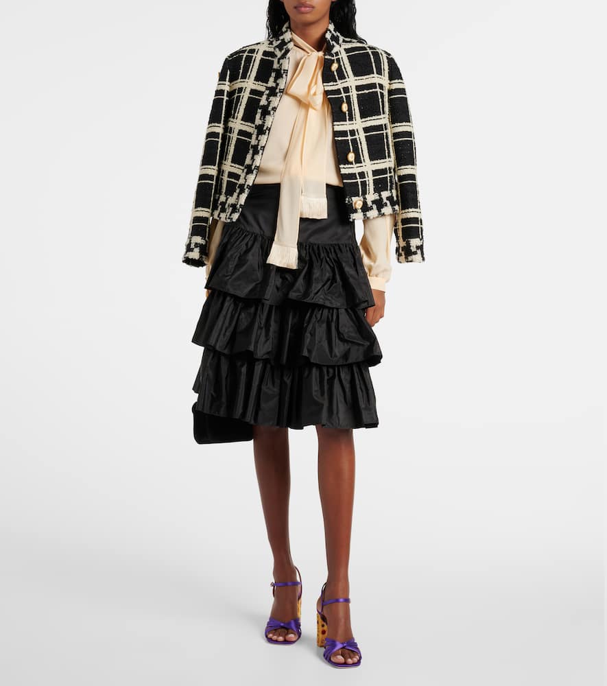 Silk crêpe de chine shirt