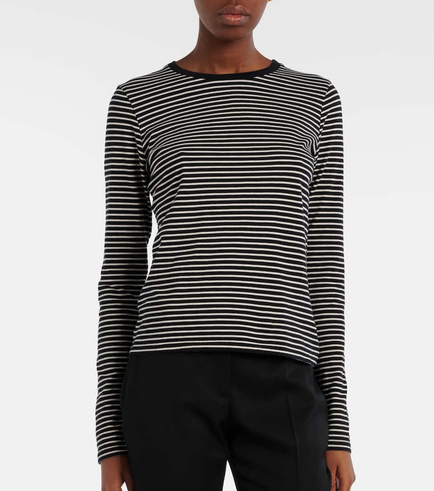 Simone striped cotton jersey T-shirt