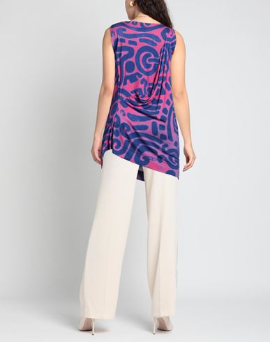 Woman Top Magenta Size S Viscose, Elastane