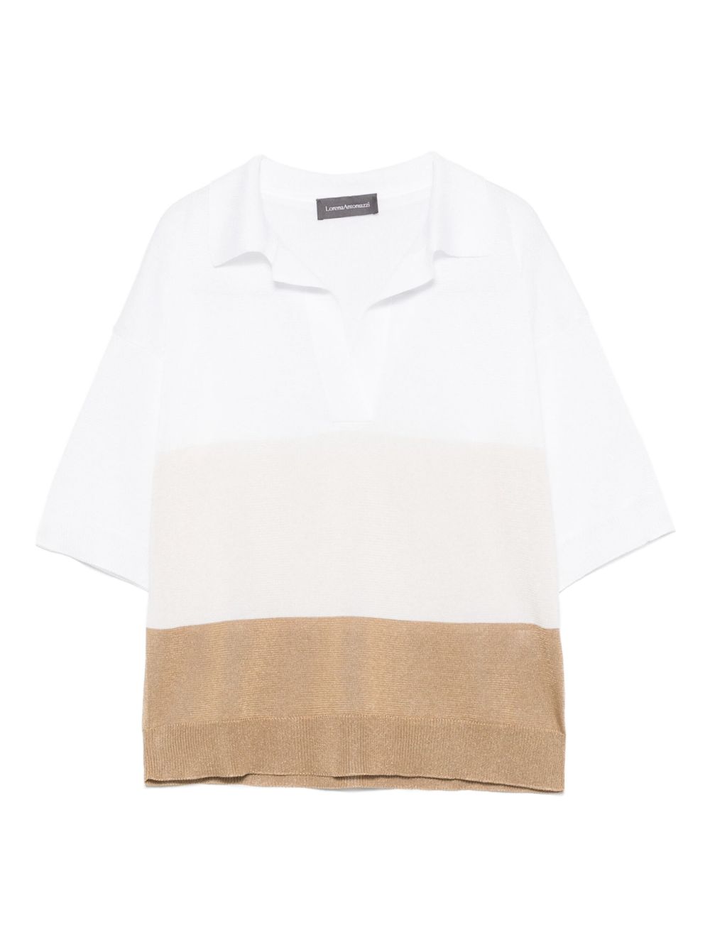 Lorena Antoniazzi striped T-shirt - White
