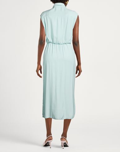 Woman Maxi dress Turquoise Size 4 Viscose