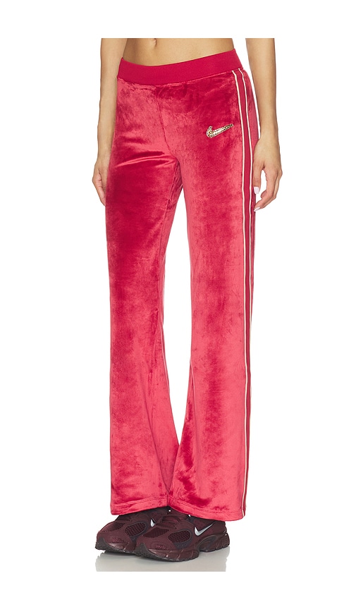 Nike Velour Pant in Red. - M also in S, XS