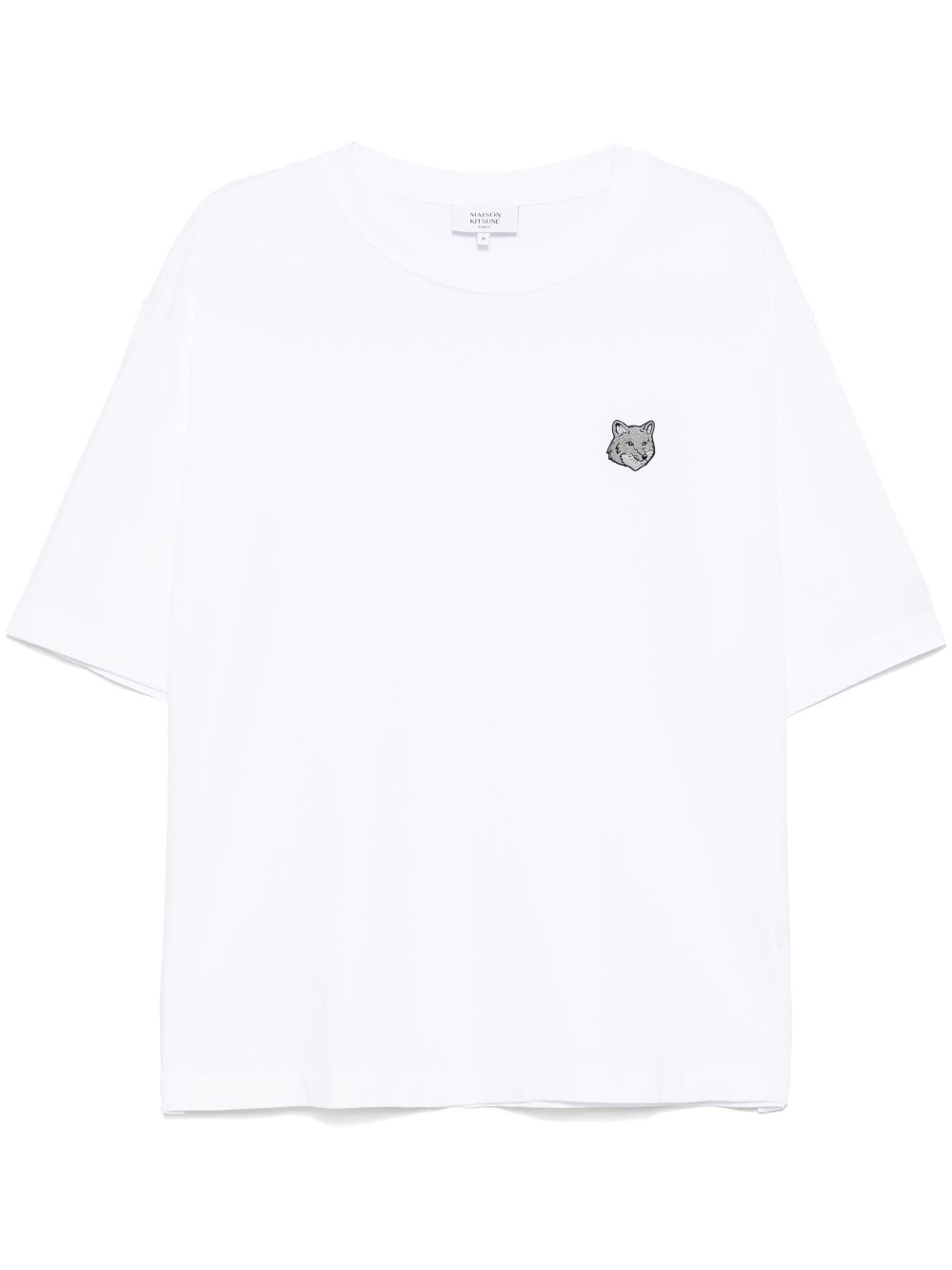 Bold Fox head patch T-shirt - White