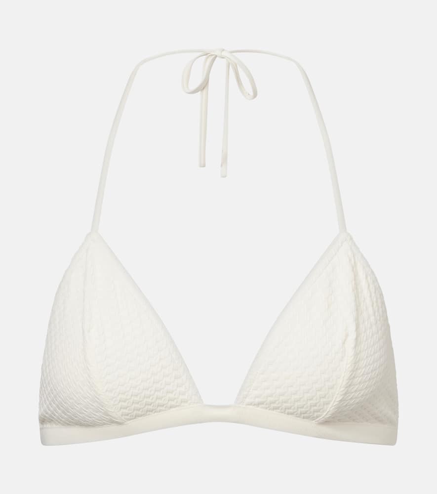Extra jacquard bikini top