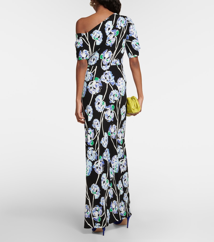 Diane von Furstenberg Wittrock floral jersey maxi dress