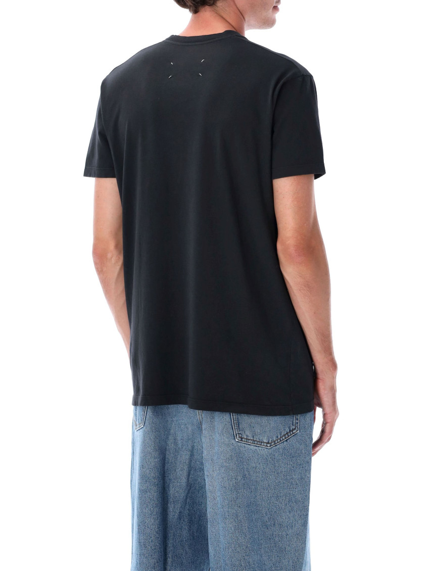 Grey Crewneck Logo T-Shirt