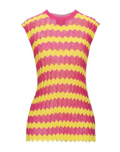 Woman Sweater Fuchsia Size S Wool
