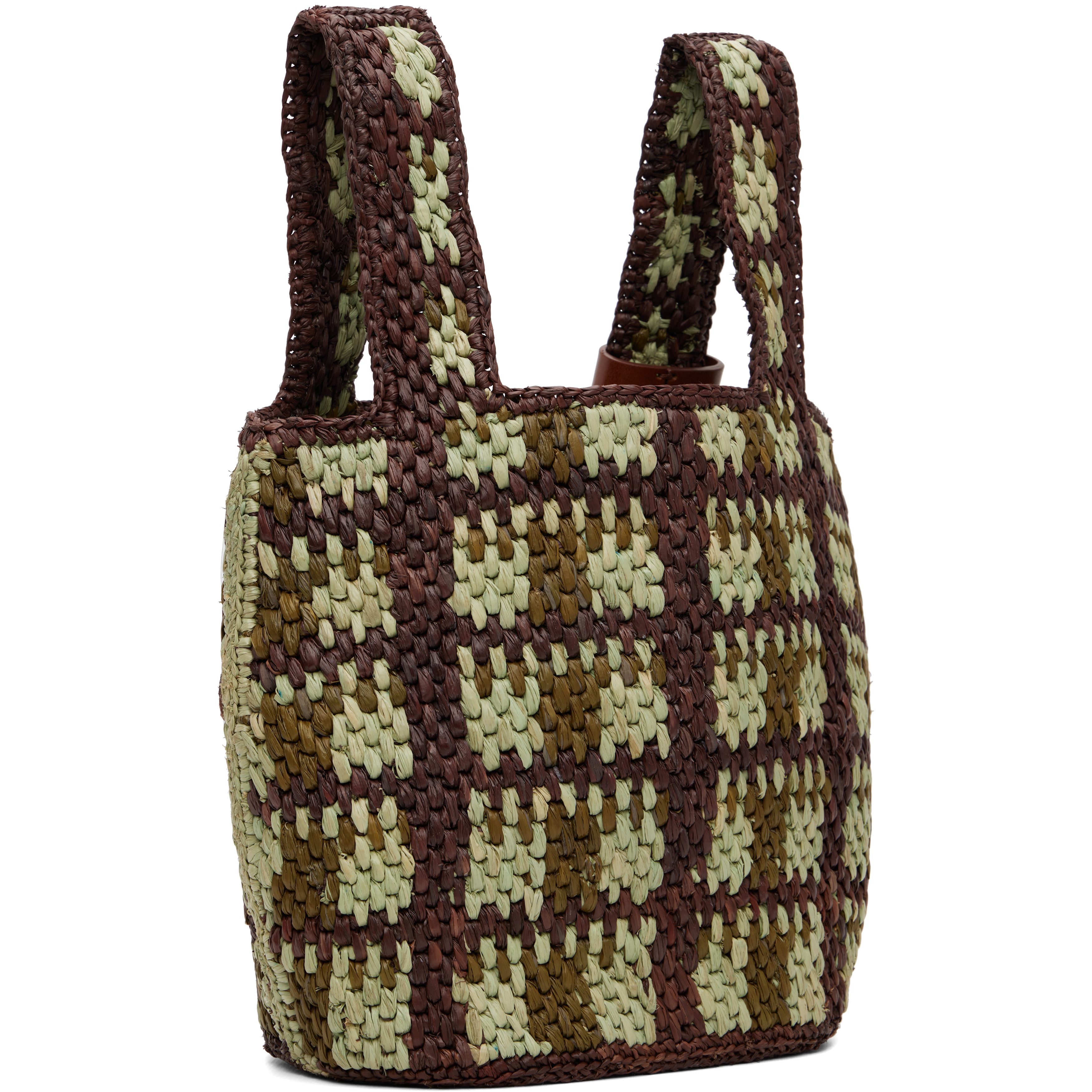 Brown & Green Pecan Bag