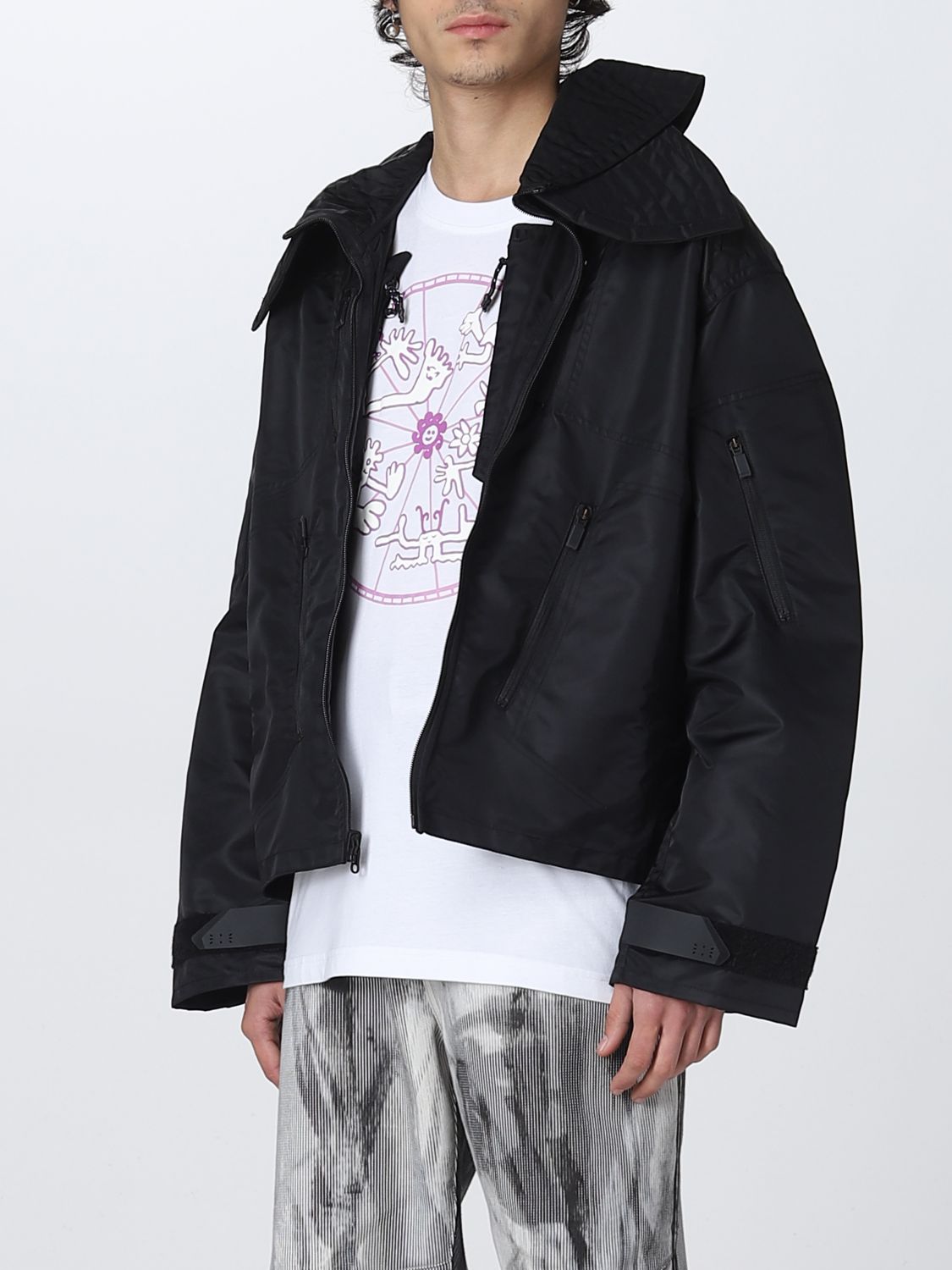 Jacket Men color Black