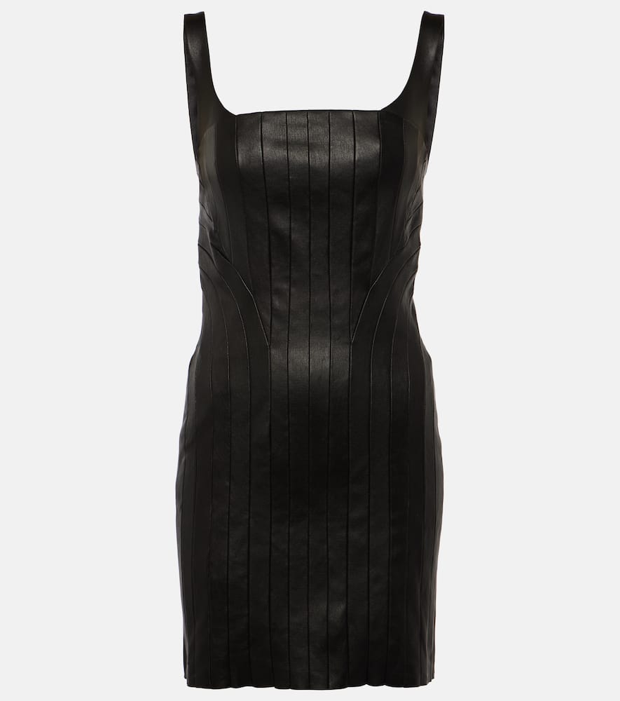 Nino leather minidress
