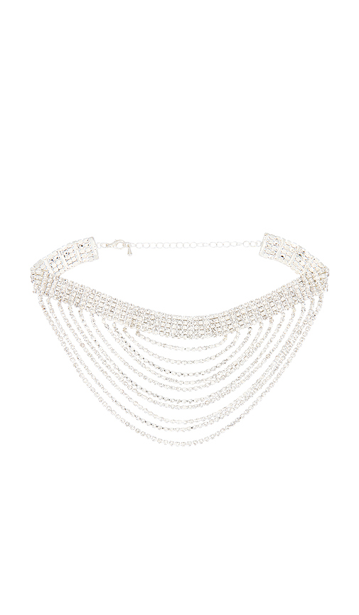 Amber Sceats Koda Necklace in Silver. a