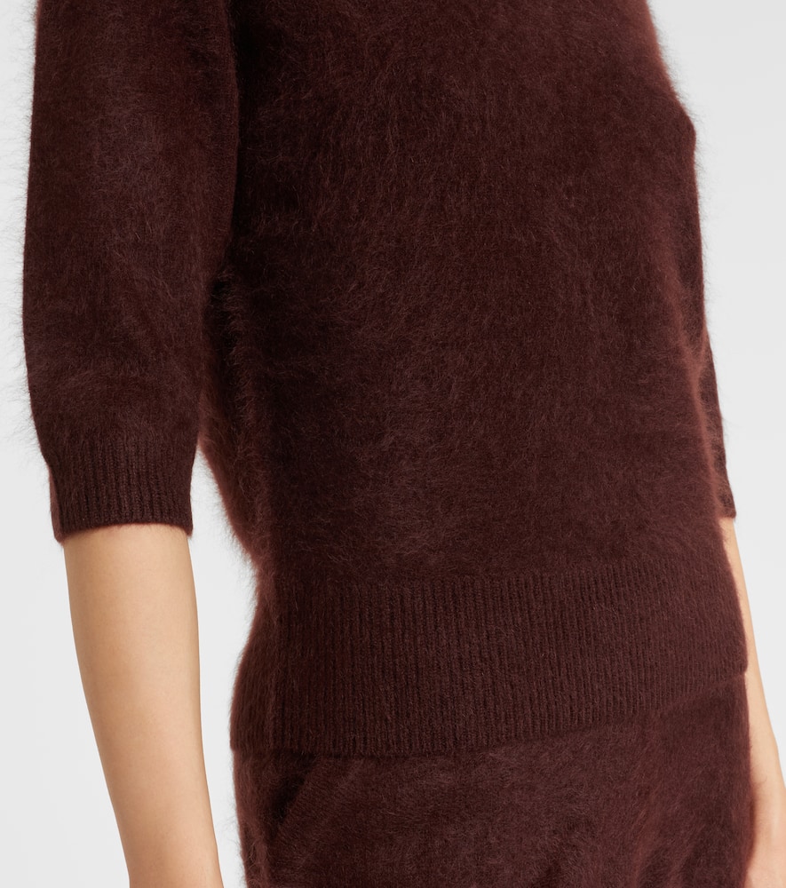 Fluffy Statement wool and cashmere-blend sweater