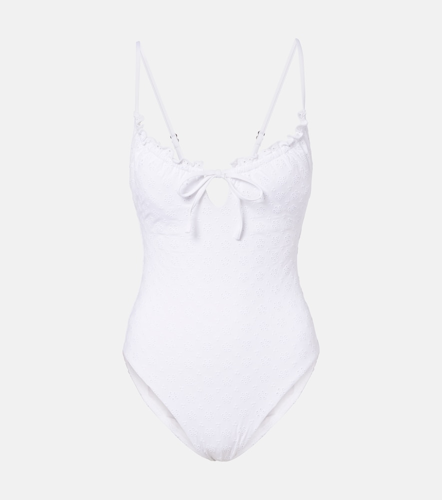 Broderie anglaise swimsuit