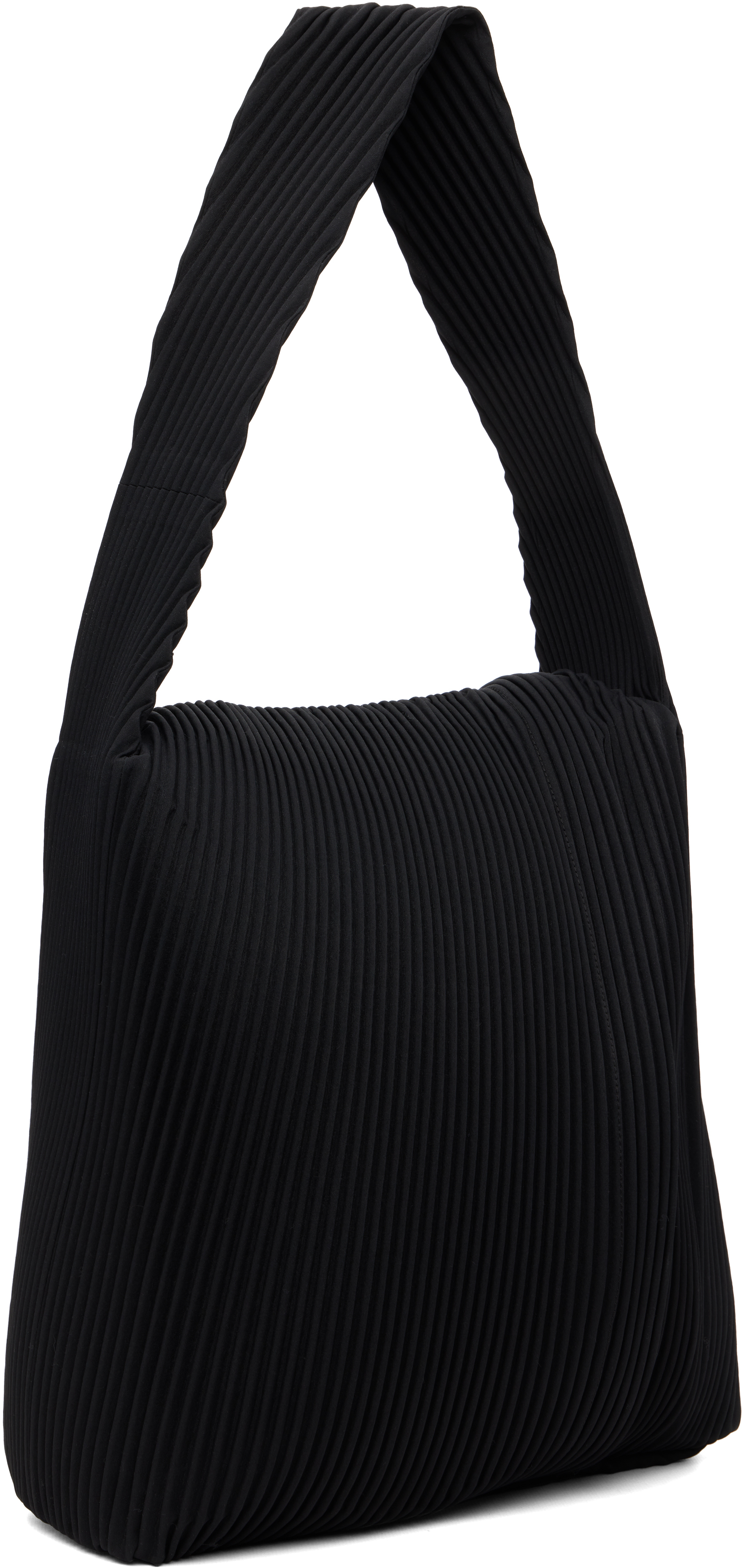 Black Rounded Square Tote