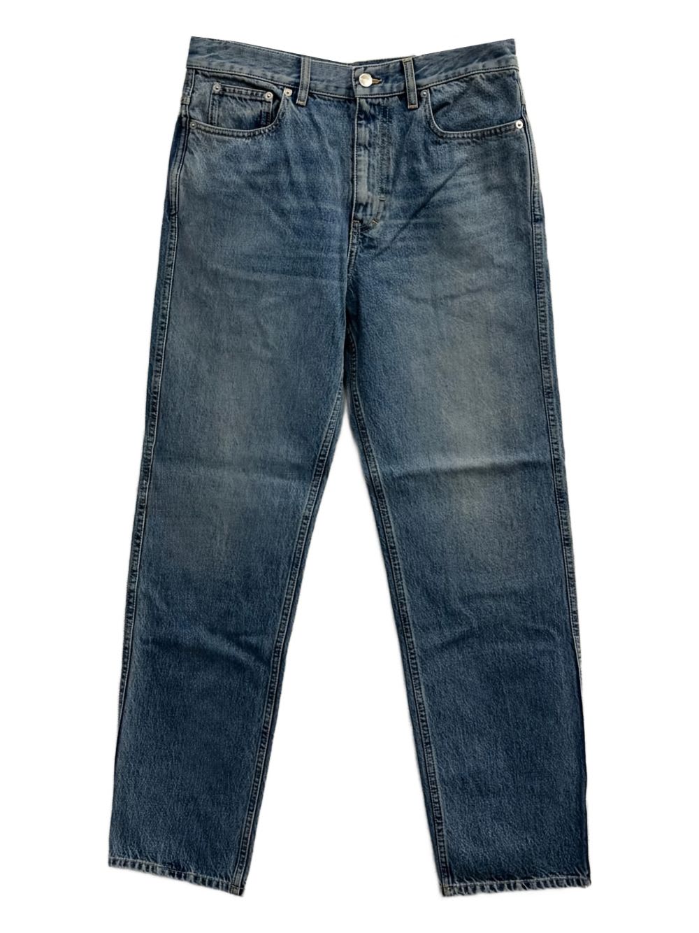 Gucci - straight leg faded effect five pocket trouser