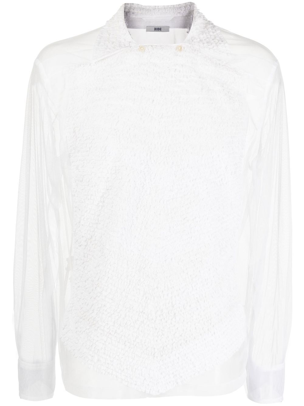 Recycled-nylon shirt - White