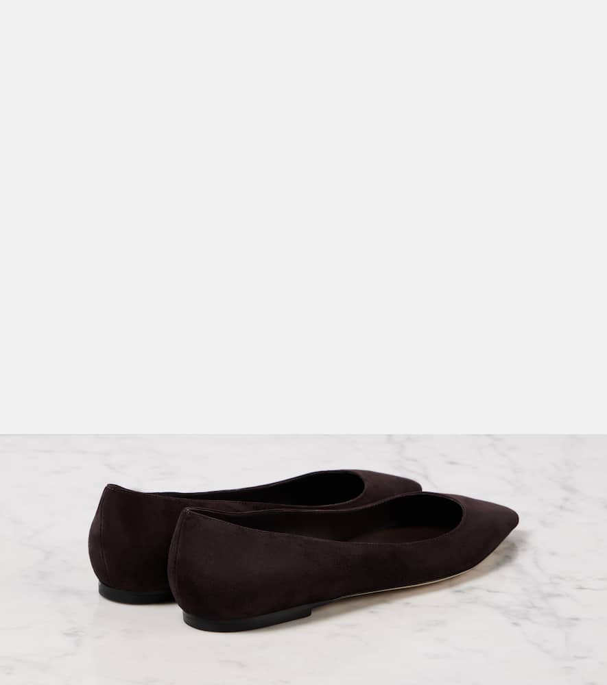 Jimmy Choo Romy suede ballet flats