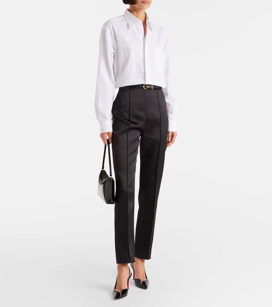 Wardrobe. NYC High-rise tapered pants
