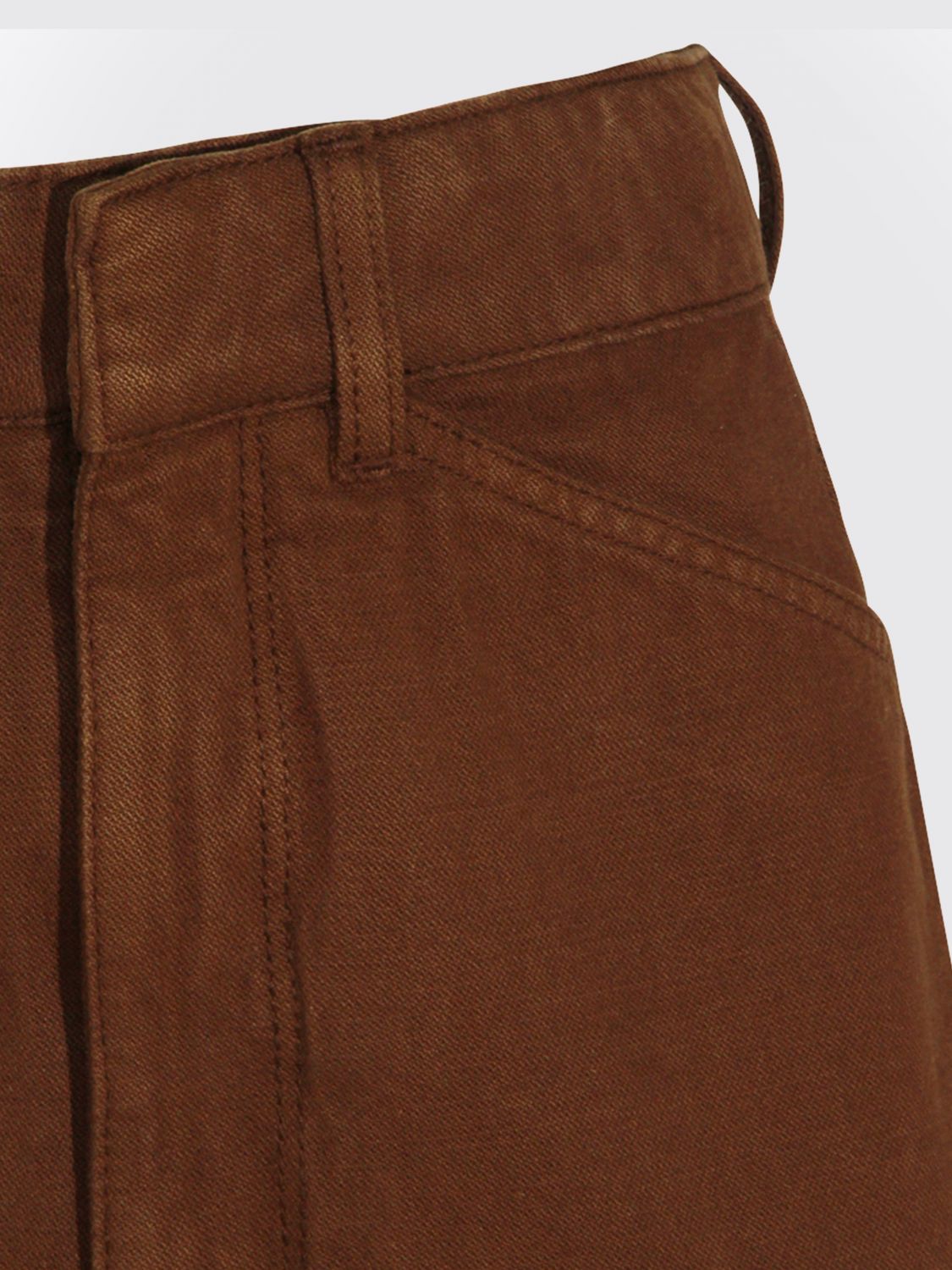 Pants Woman color Brown