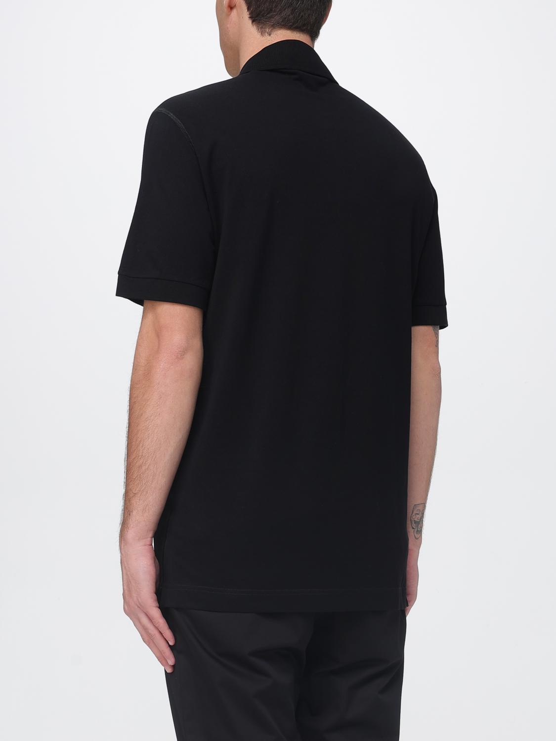 Polo Shirt Men color Black