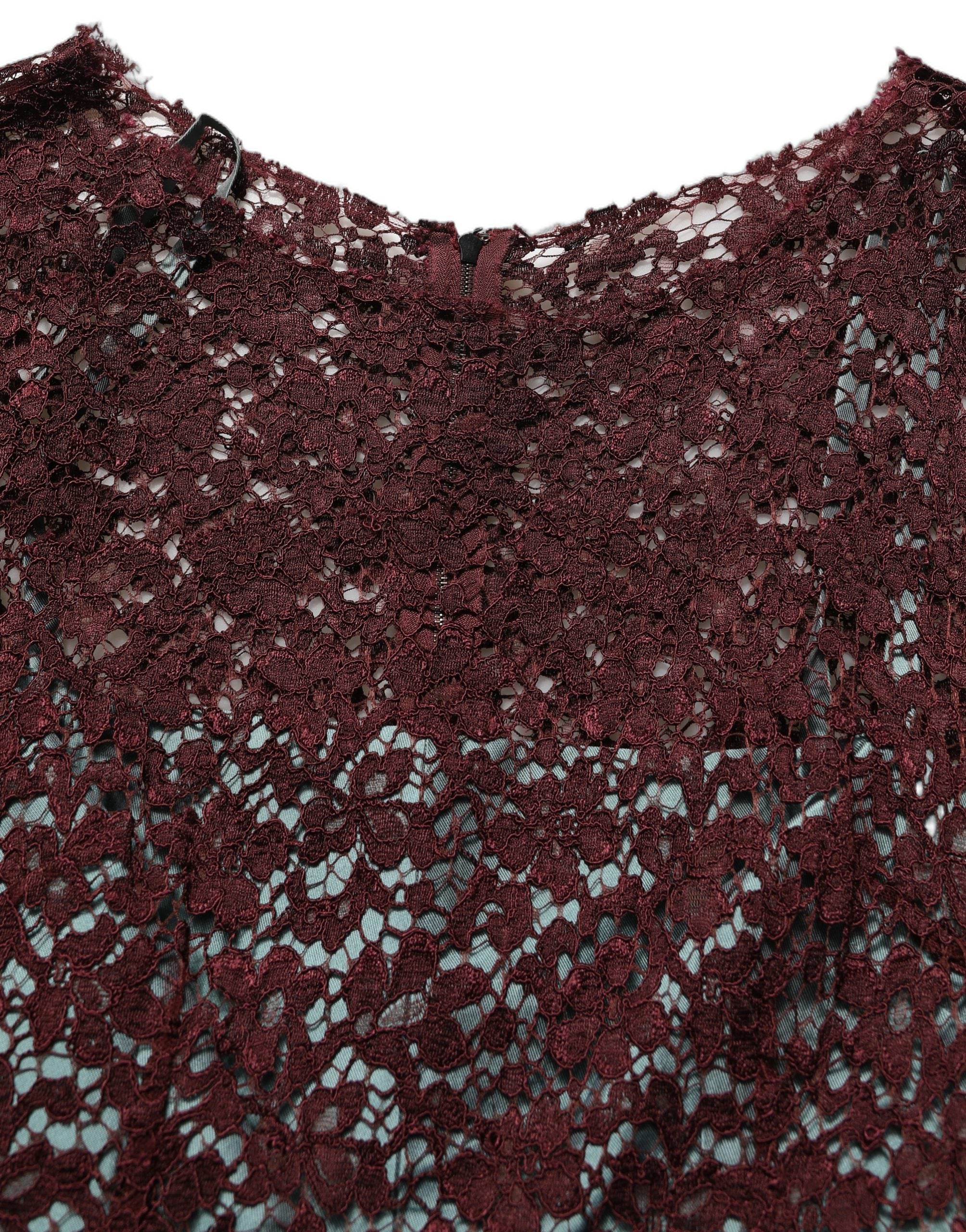 Dress — Burgundy